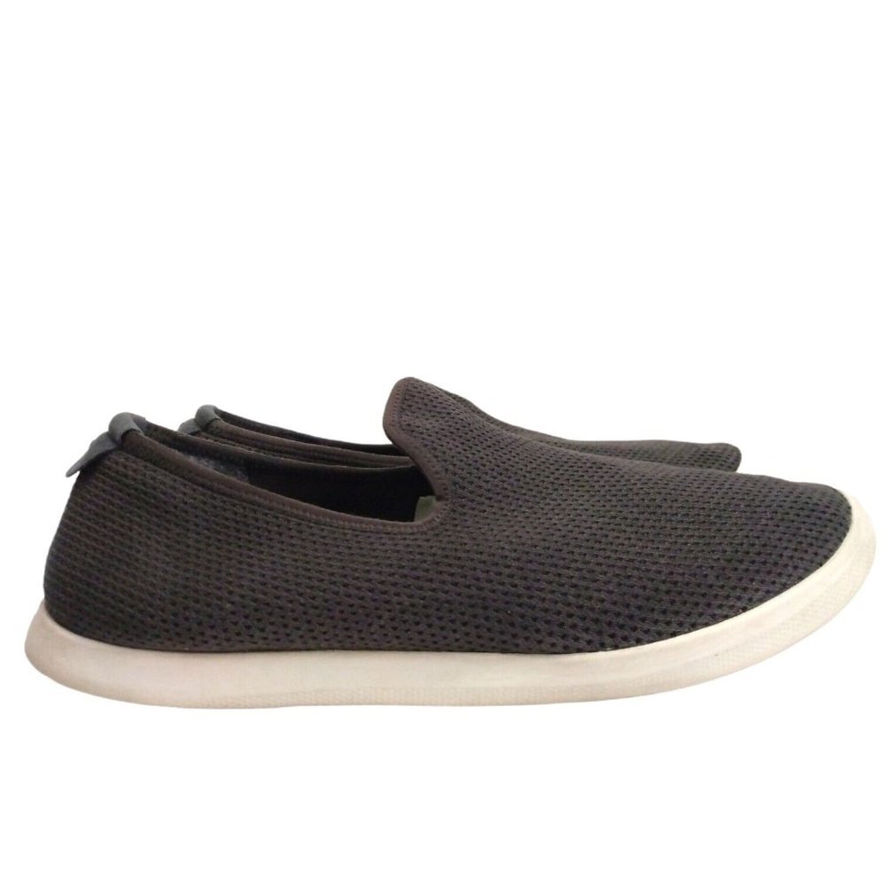 Allbirds Mens Grey Mist Tree Lounger Slip On Casual Sneakers White Sole Size 13 - Picture 2 of 12